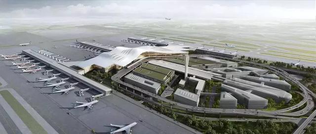 最新航空港区，重塑空中交通枢纽的未来蓝图